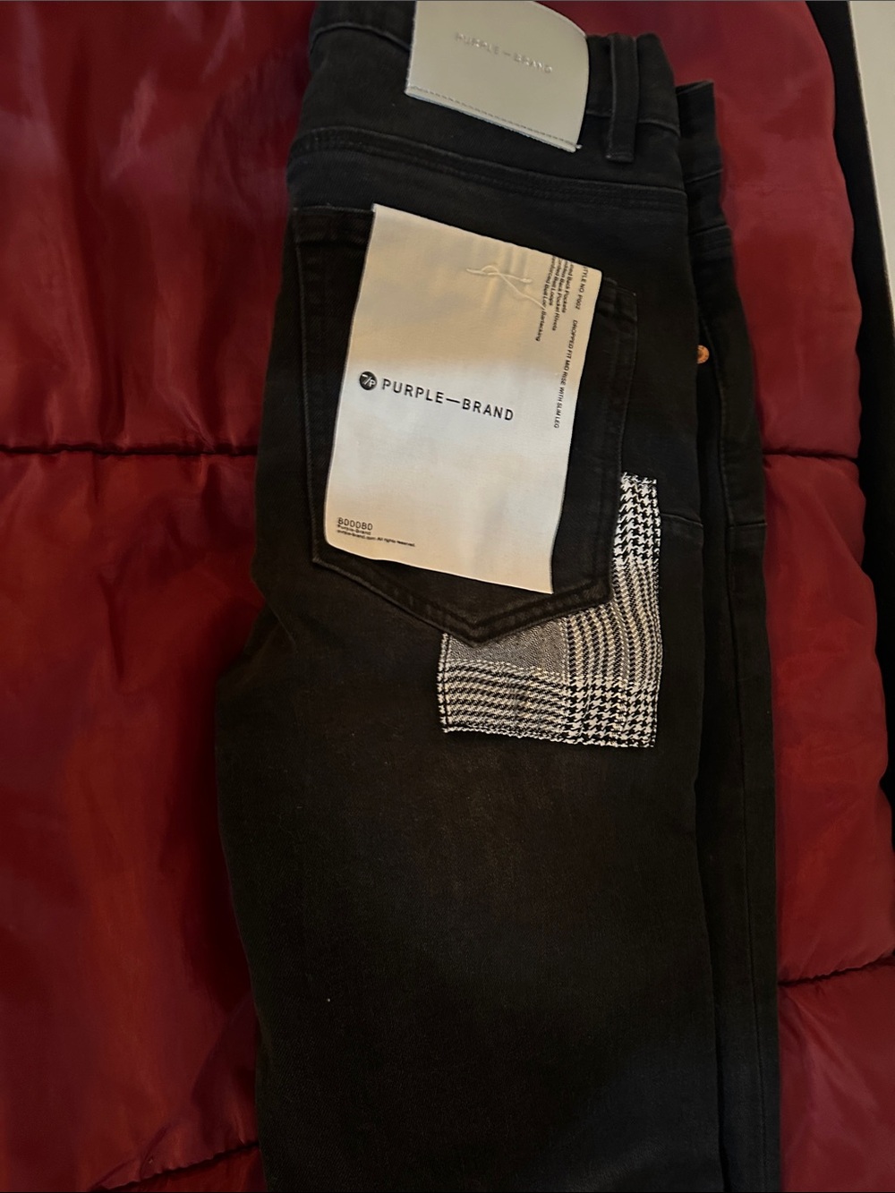 Black Distressed Slim Jeans - Picture 7 of 10